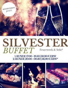 Gourmet Palast Silvester 2018