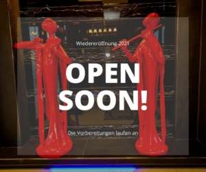 Wiedereröffnung in Vorbeitung