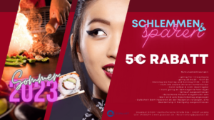 Sommer 2023 - Schlemmen und Sparen
