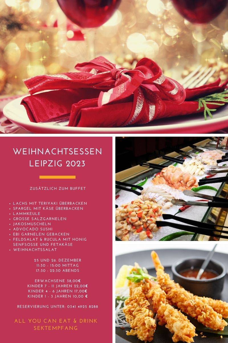 Weihnachtsessen Leipzig 2023